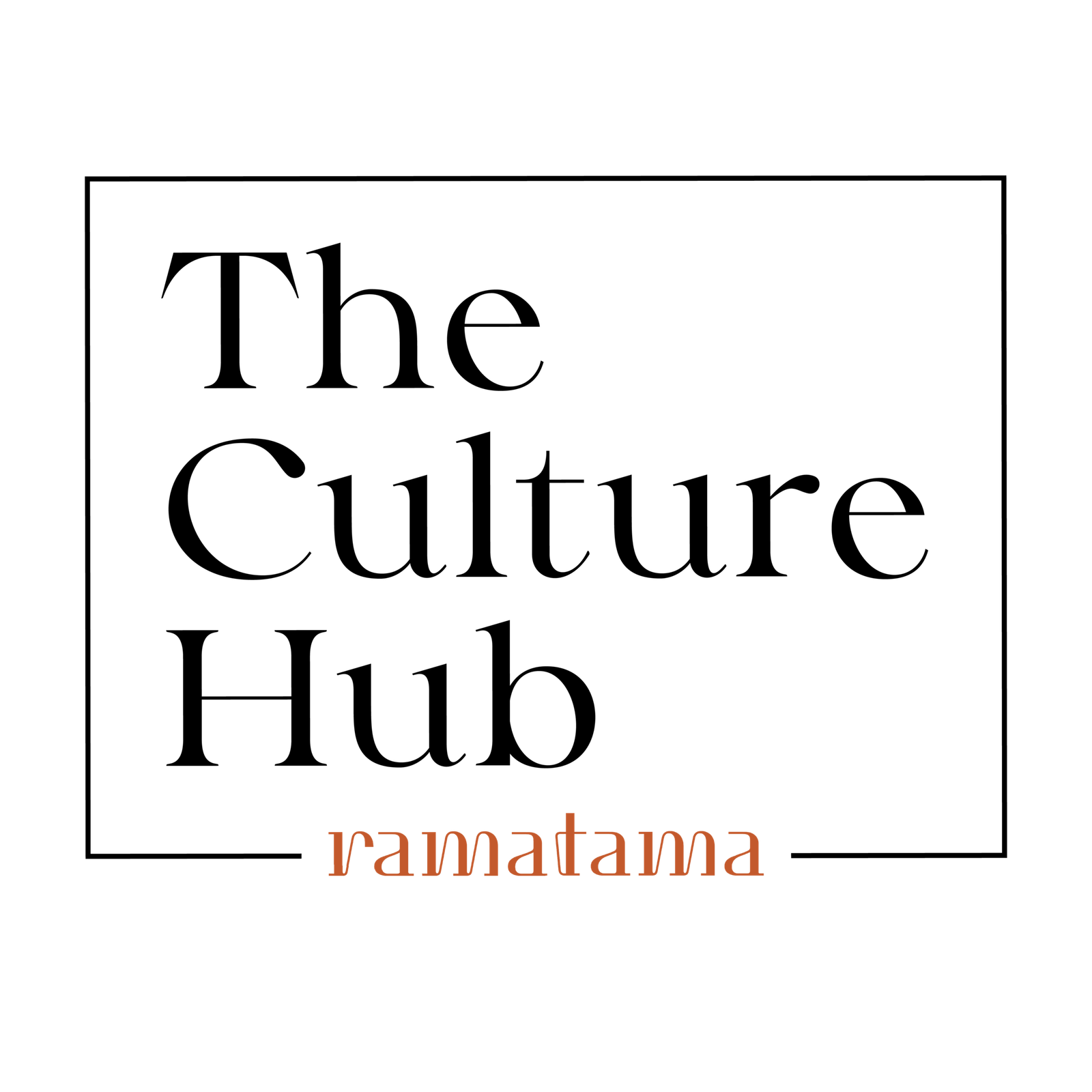 logo the culture hub by ramatama yang jadi wadah berbudaya di jakarta
